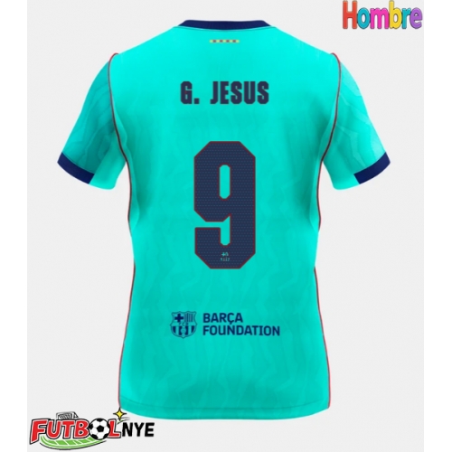 Camiseta Barcelona Gabriel Jesus #9 Tercera Equipación 2026-27 manga corta